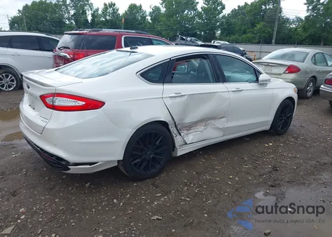 2013 Ford Fusion Titanium z USA, uszkodzony, nr VIN 3FA6P0K93DR162394